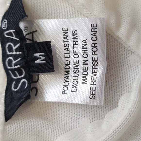 Serra sheer cream chemise Size M - Picture 9 of 10